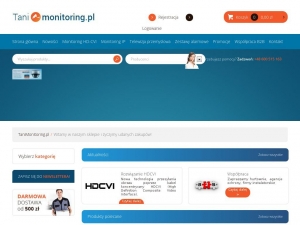Tanimonitoring.pl zajmuje się sprzedażą systemów do telewizji przemysłowej.