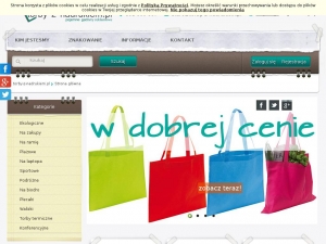 Profesjonalne reklamowe torby z nadrukiem.